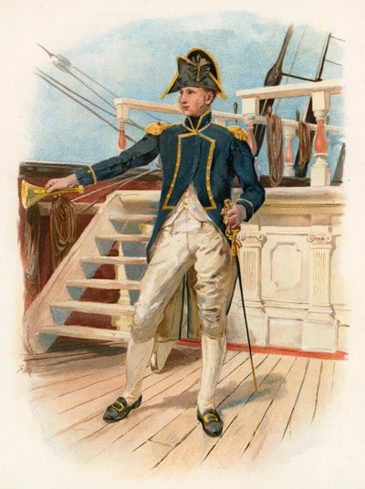 Capitaine de vaisseau, 18ème siècle - William Christian Symons